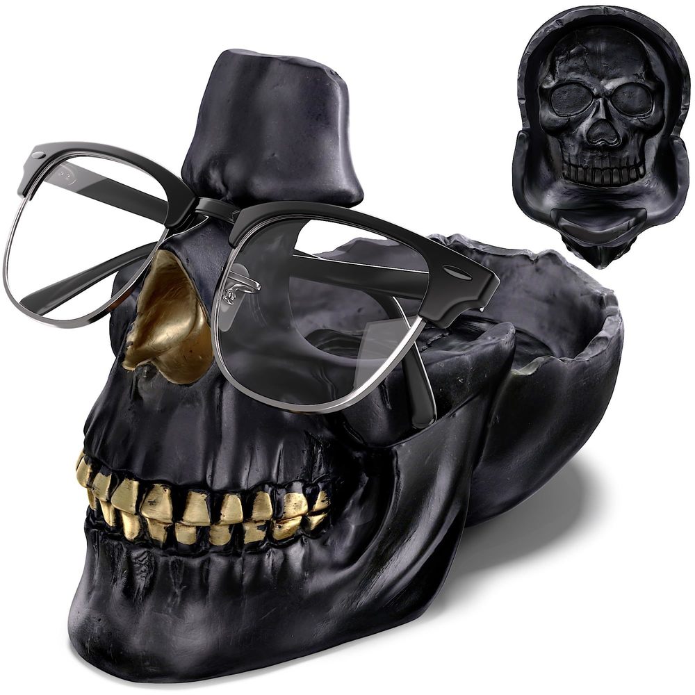 Skull Glasses Stand Holder, Creative Eyeglasses Holder, Sunglasses Spectacle❤️